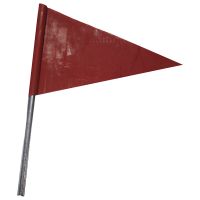Banderín Preventivo Rojo y Naranja (B-99-N)